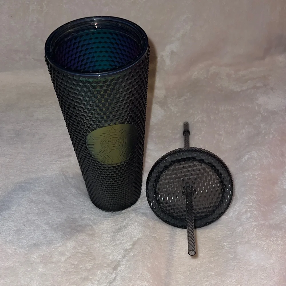 Starbucks Fall 2020 Black Unicorn Iridescent Studded Venti Tumbler
